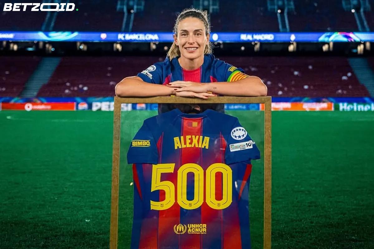 Alexia Putellas erreicht 500 Barcelona-Spiele im Camp Nou